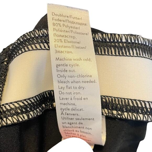 SPANX Faux Leather Leggings With Side Stripe In Very Black Women’s Size Small - Picture 14 of 14